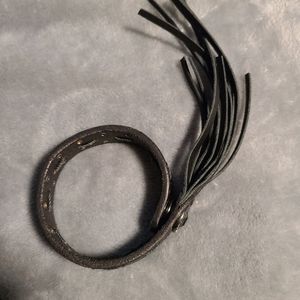 Harley-Davidson leather bracelet